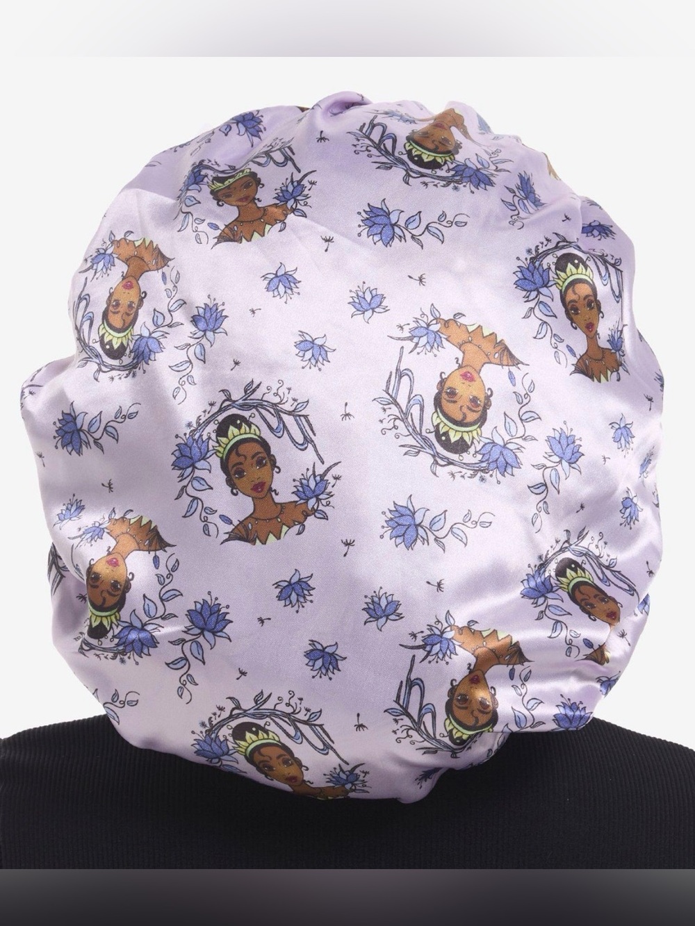 Disney’s Princess “Tiana” & The Frog Reversible Satin Bonnet- New